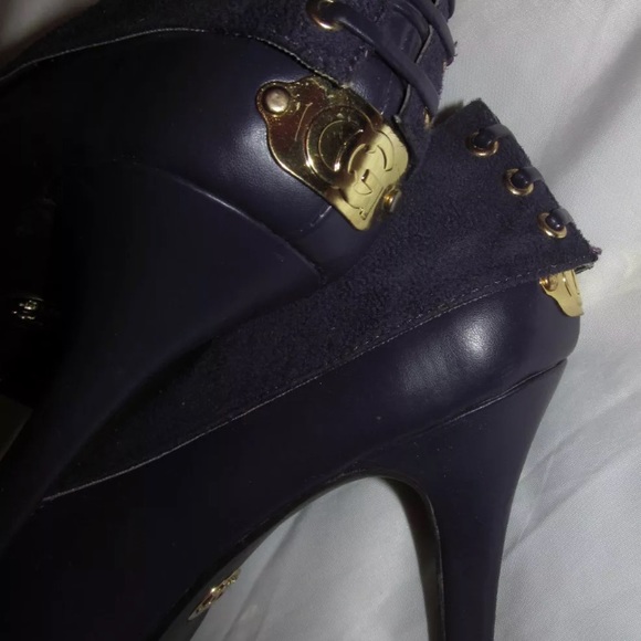 COOGI NATASHA purple vegan pumps shoes 7.5 - Picture 4 of 5